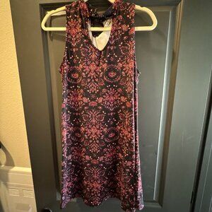 Black and pink paisley dress!